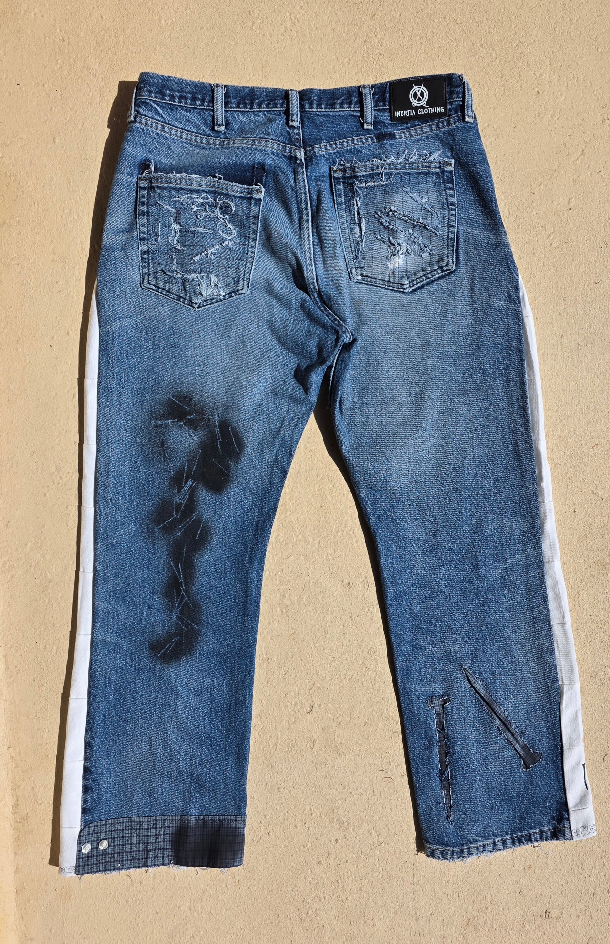 Nail(ed) 1/1 Upcycled Jeans