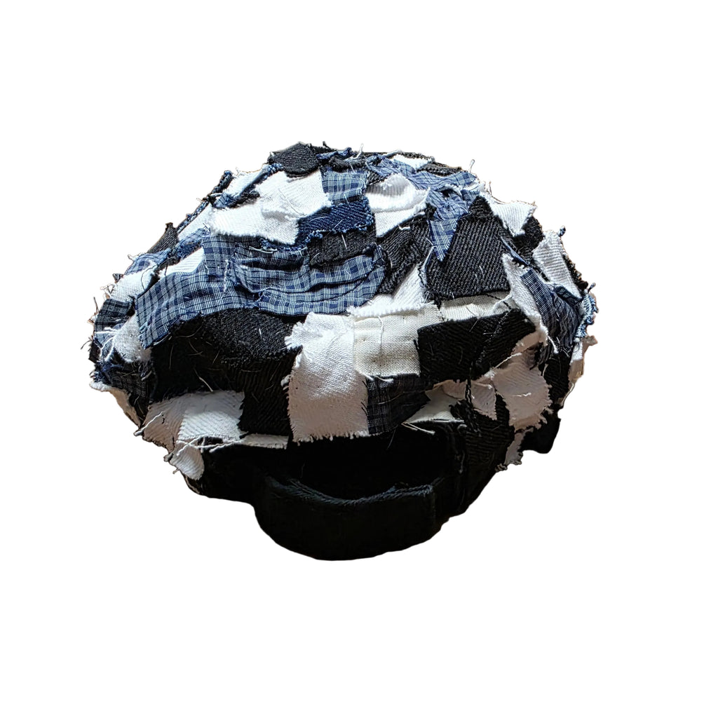 1/1 Shredded Plaid Hat