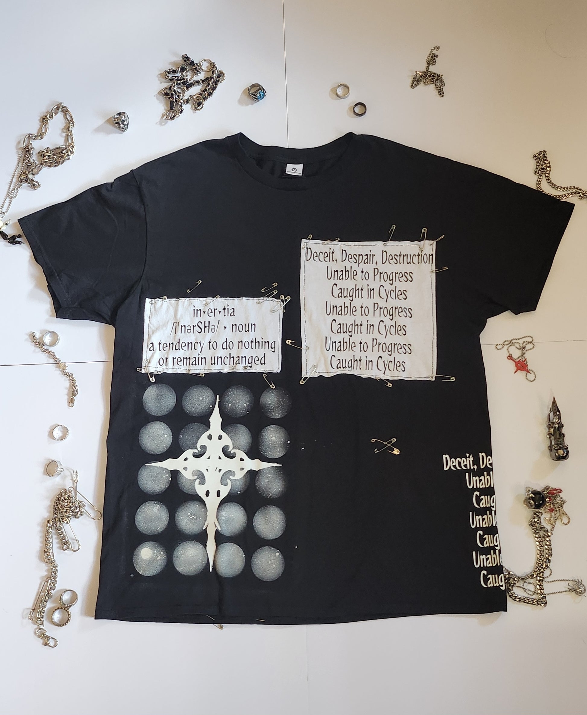 1/1 Inertia Clothing T-shirt Black