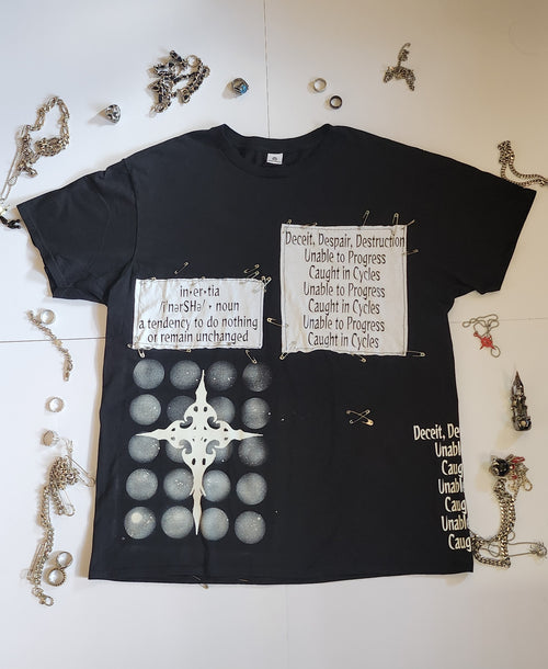 1/1 Inertia Clothing T-shirt Black