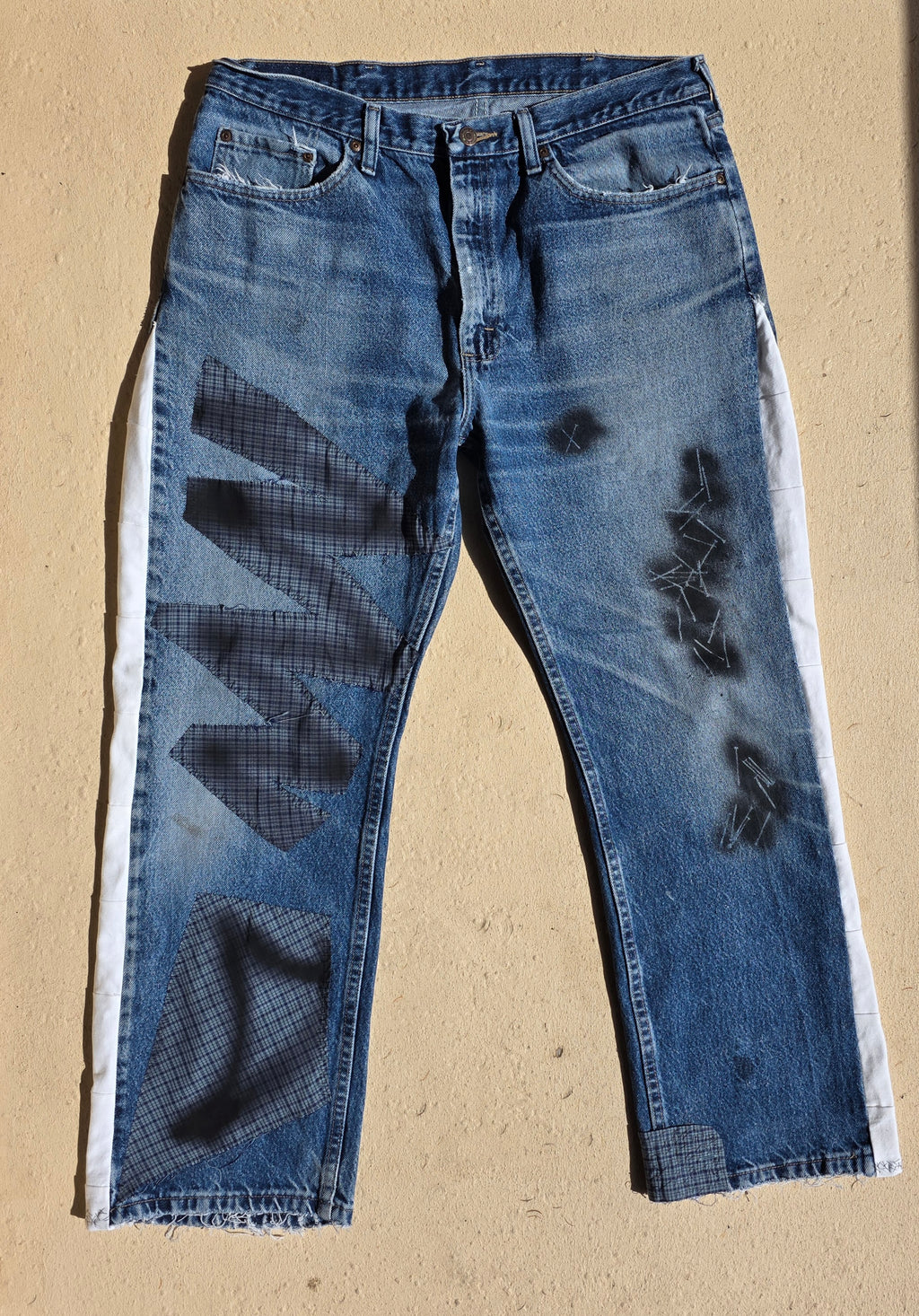 Nail(ed) 1/1 Upcycled Jeans