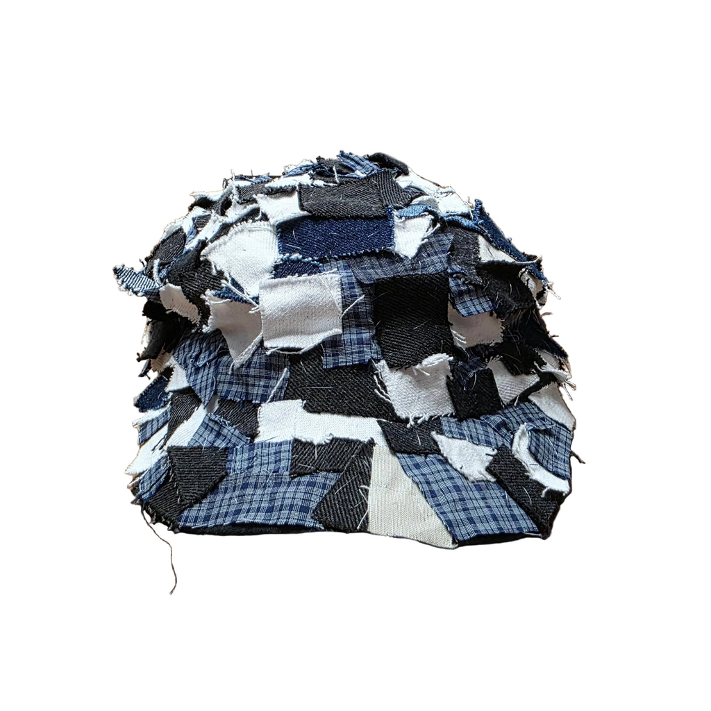 1/1 Shredded Plaid Hat