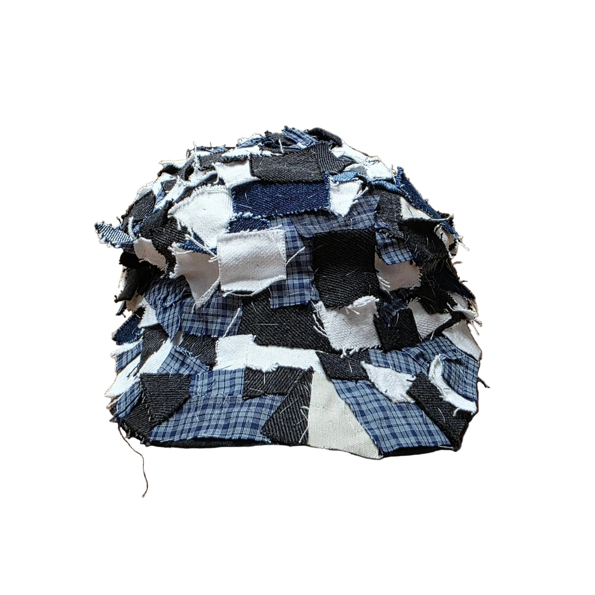 1/1 Shredded Plaid Hat