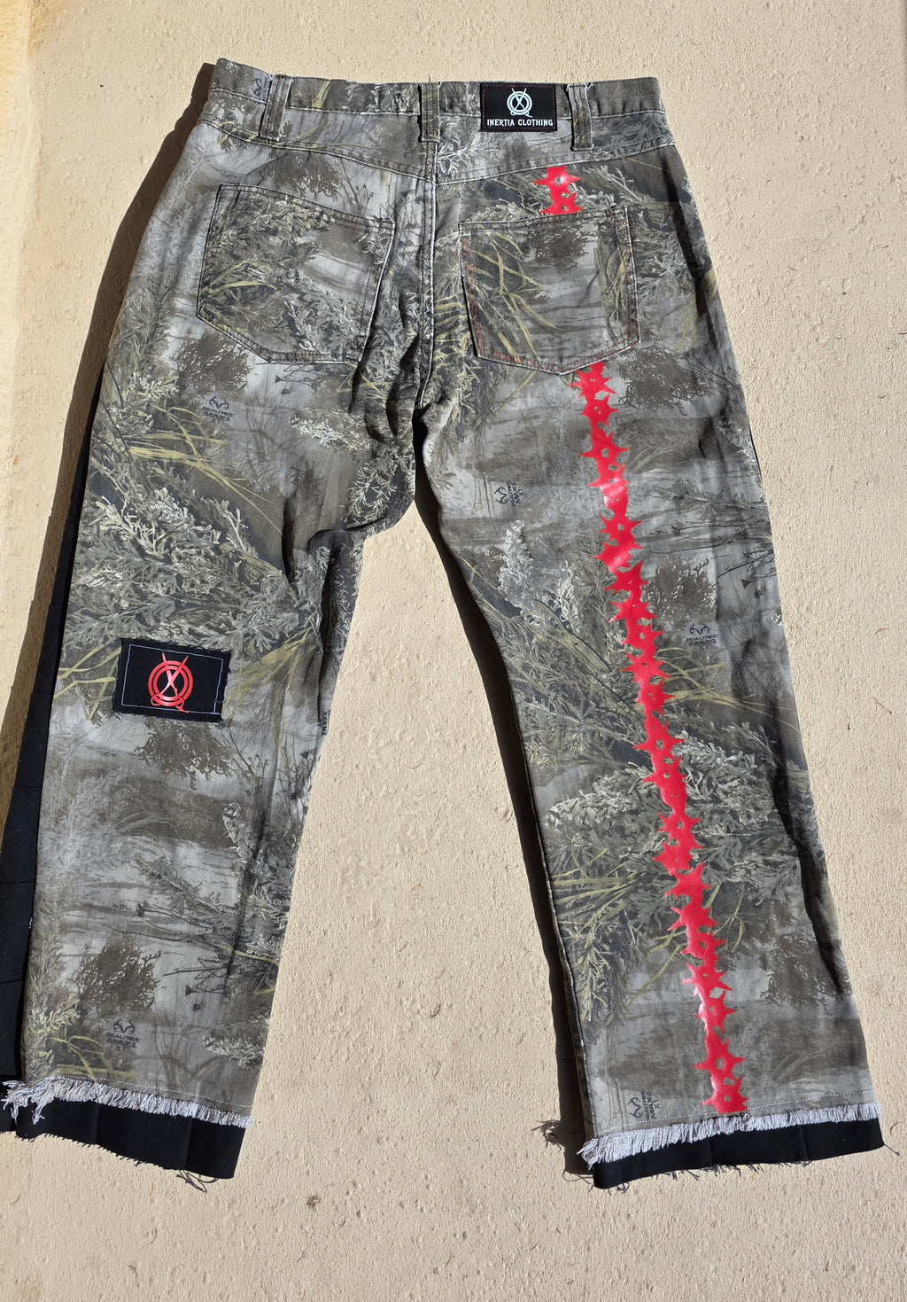 Chained D(own) 1/1 Upcycled Pants