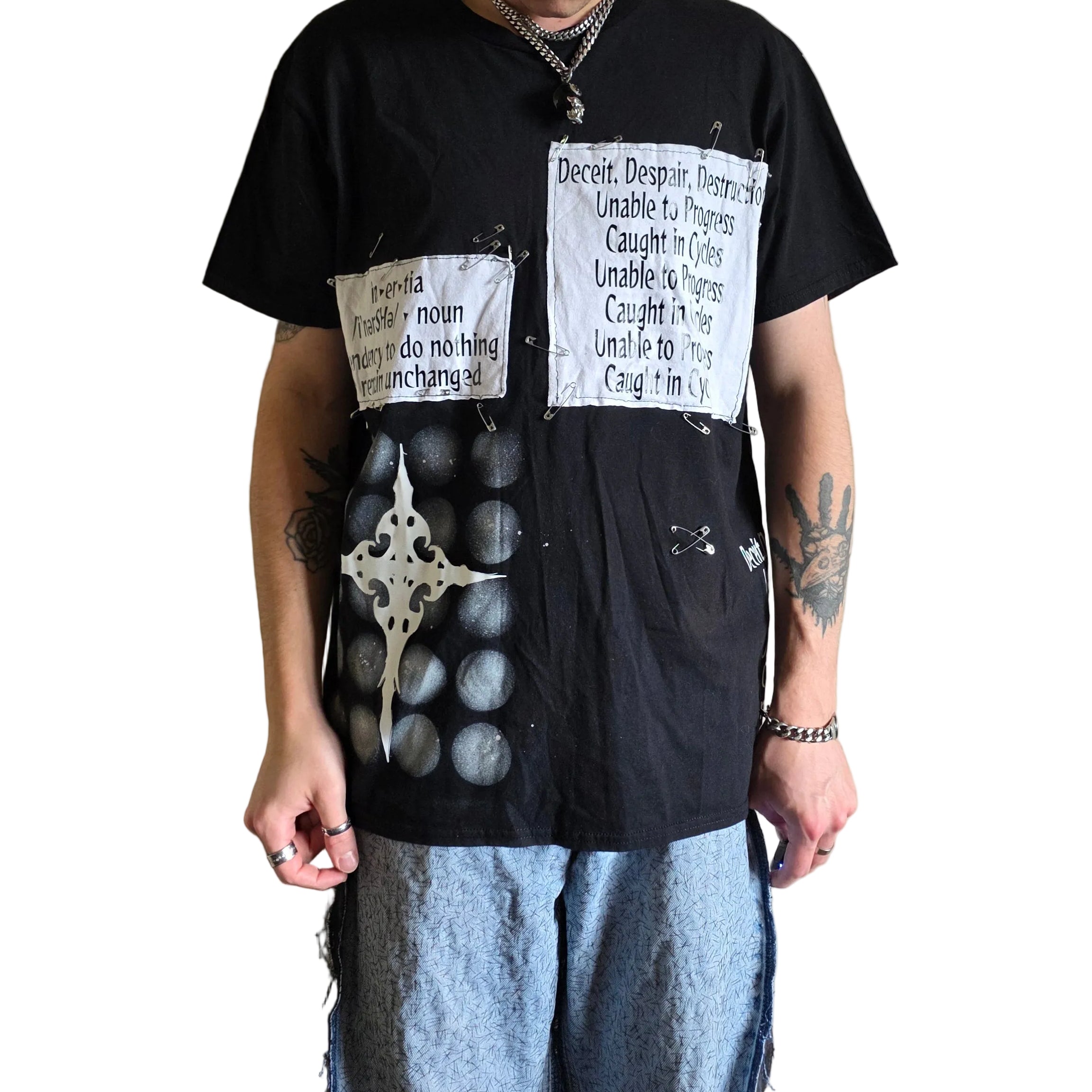 1/1 Inertia Clothing Tee Black