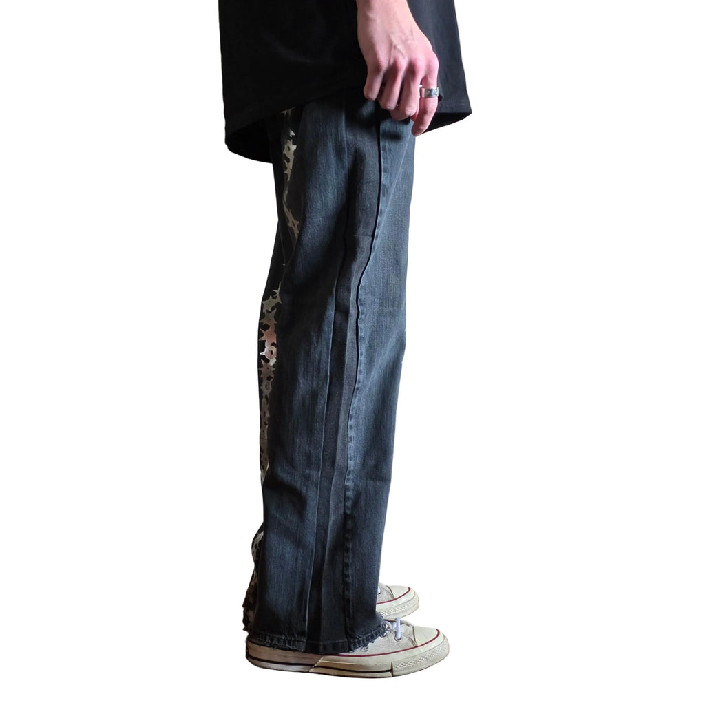 1/1 Chrome Chain Jeans