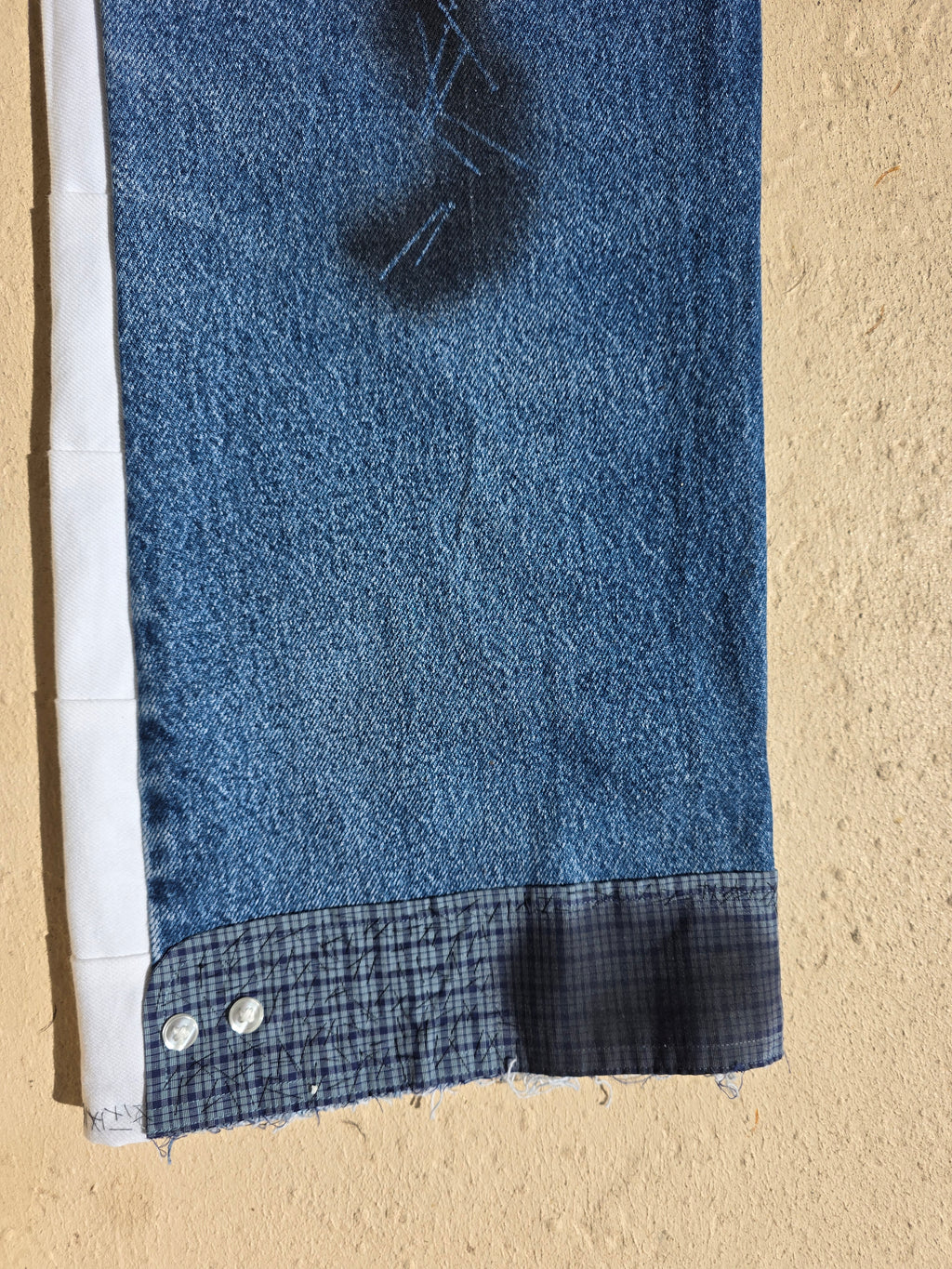 Nail(ed) 1/1 Upcycled Jeans