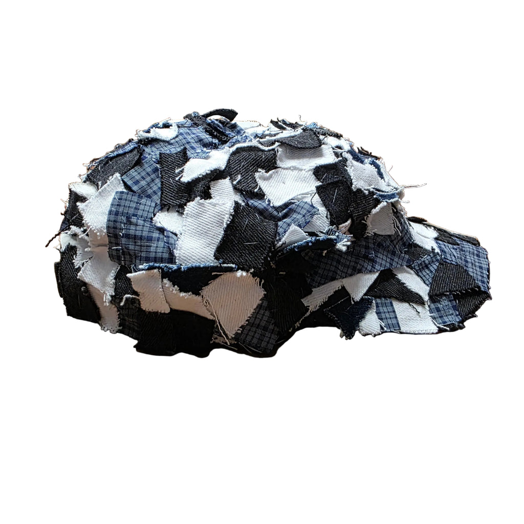 1/1 Shredded Plaid Hat