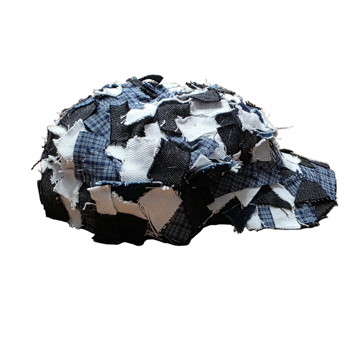 1/1 Shredded Plaid Hat