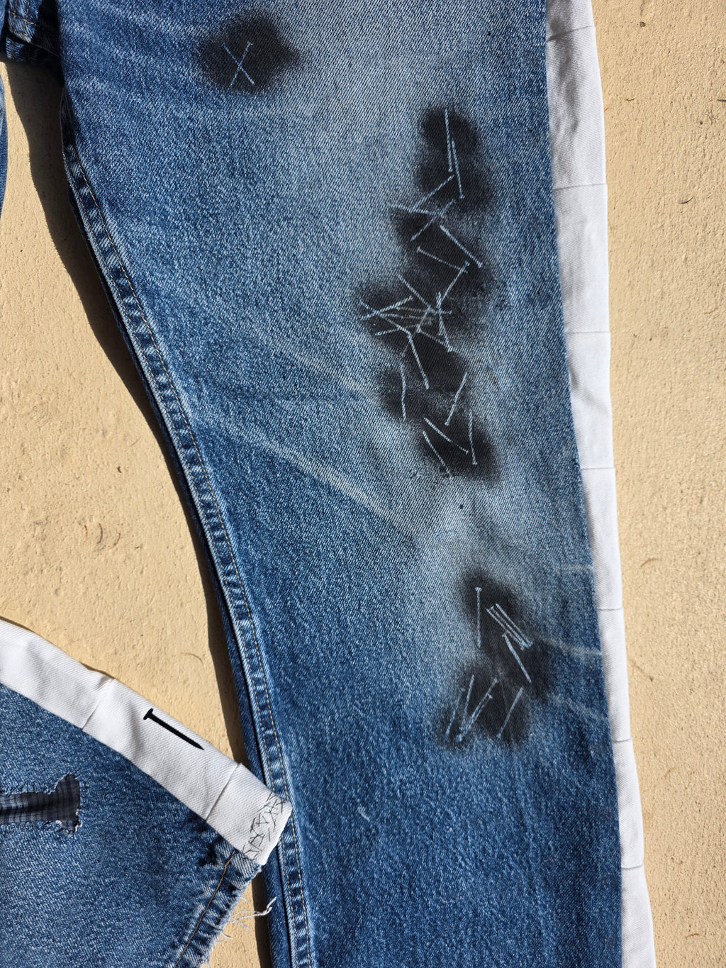 Nail(ed) 1/1 Upcycled Jeans