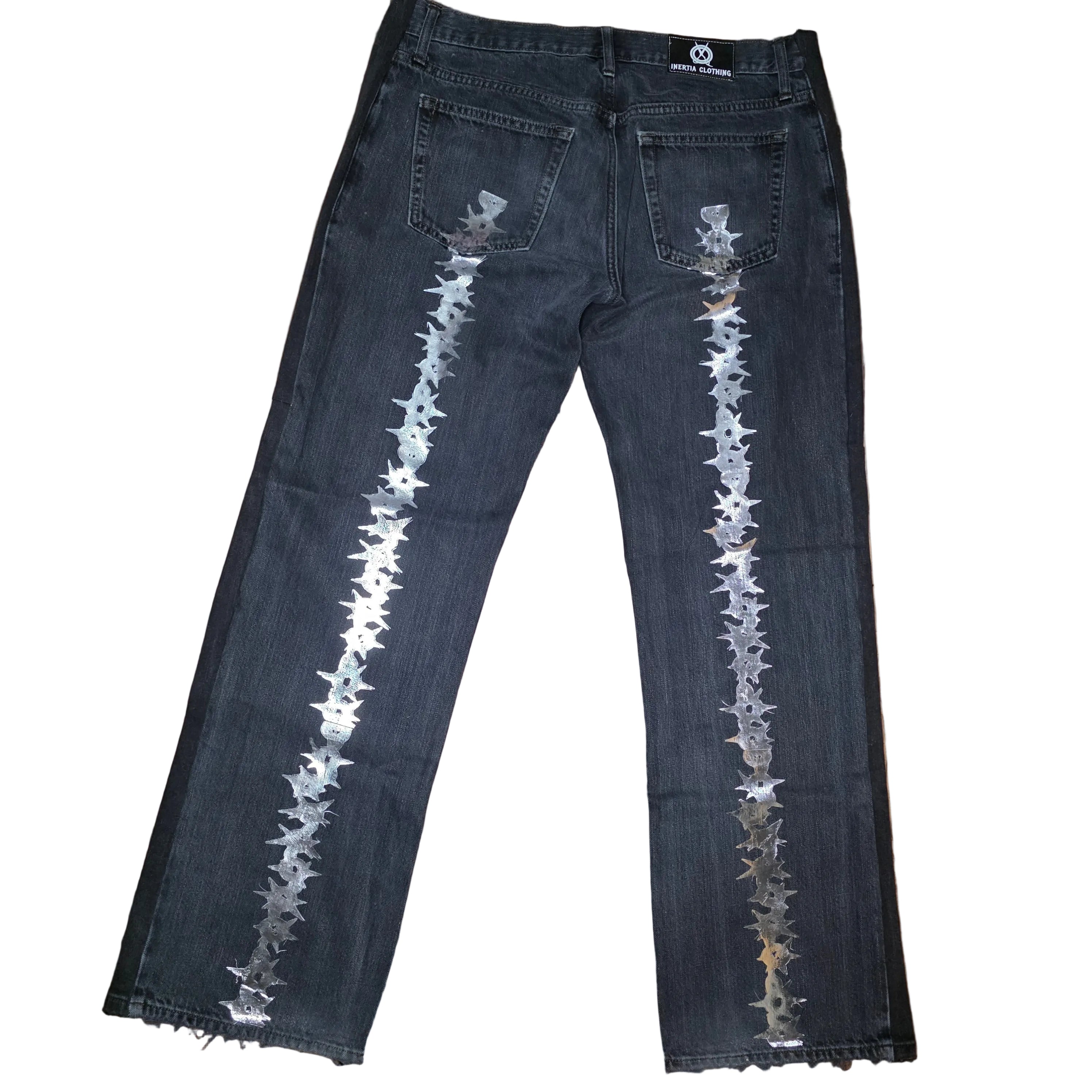 1/1 Chrome Chain Jeans