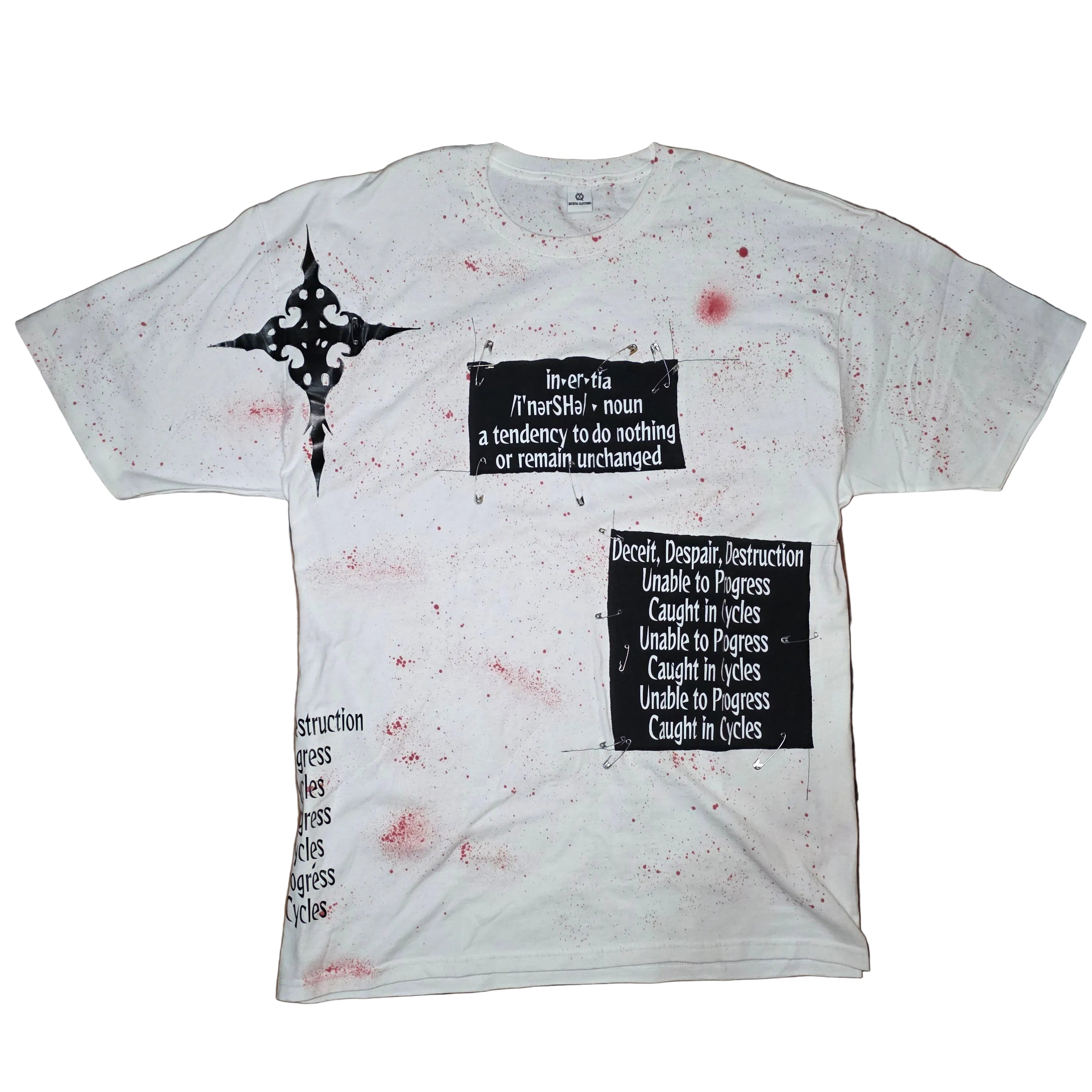 1/1 Inertia Clothing Tee White