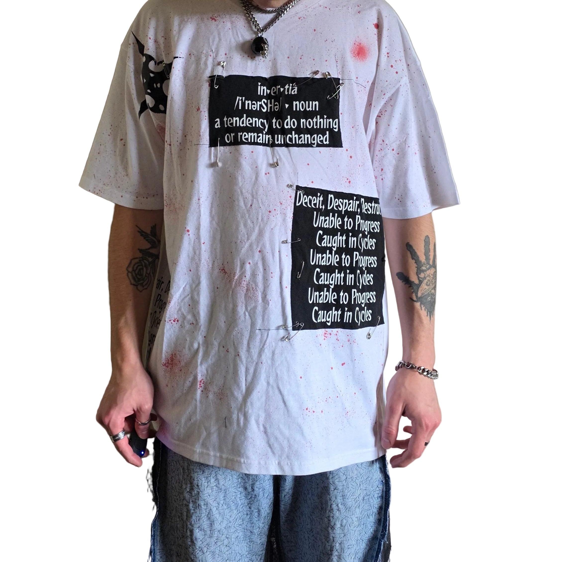 1/1 Inertia Clothing Tee White