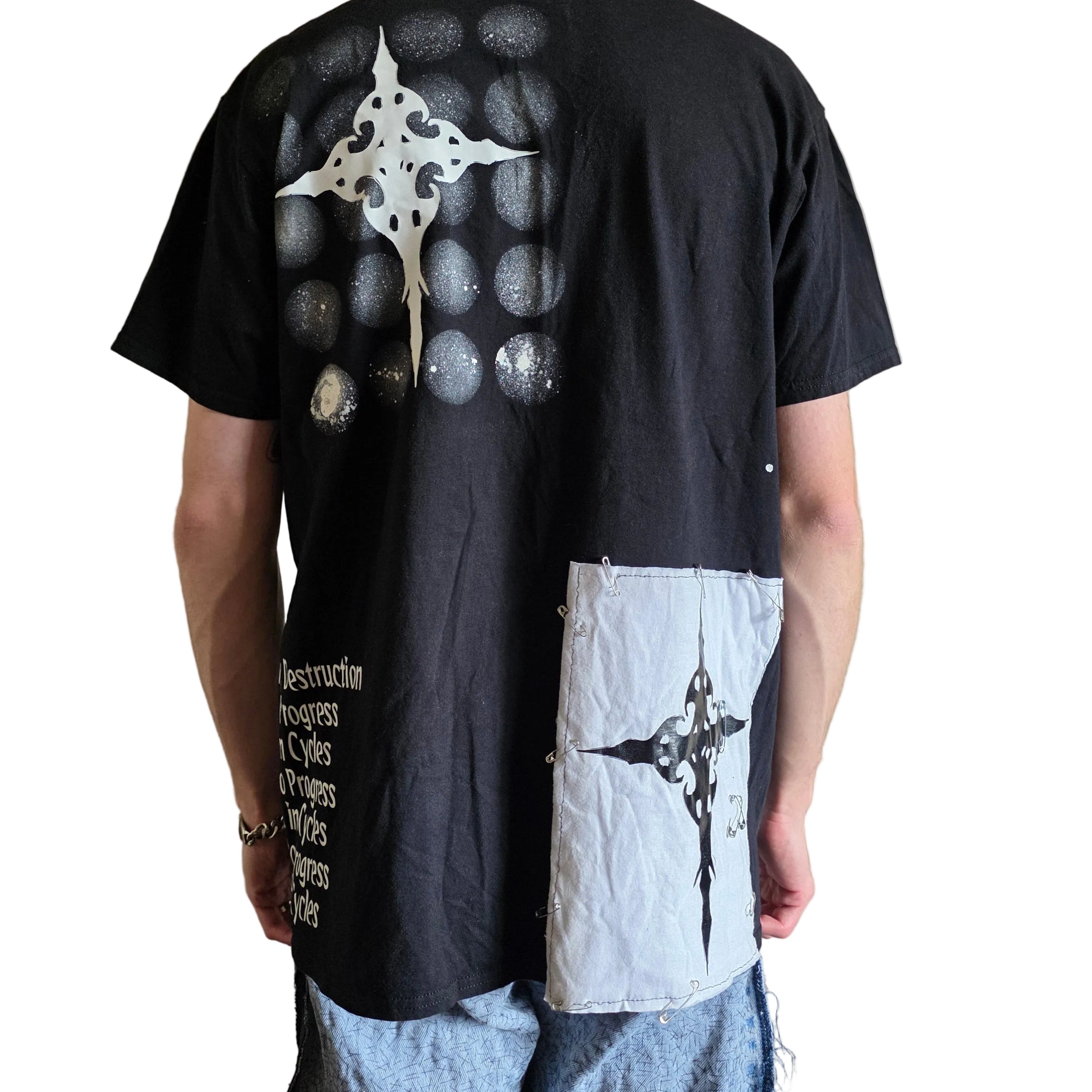 1/1 Inertia Clothing Tee Black